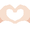 Heart Hands- Light Skin Tone emoji on Twitter